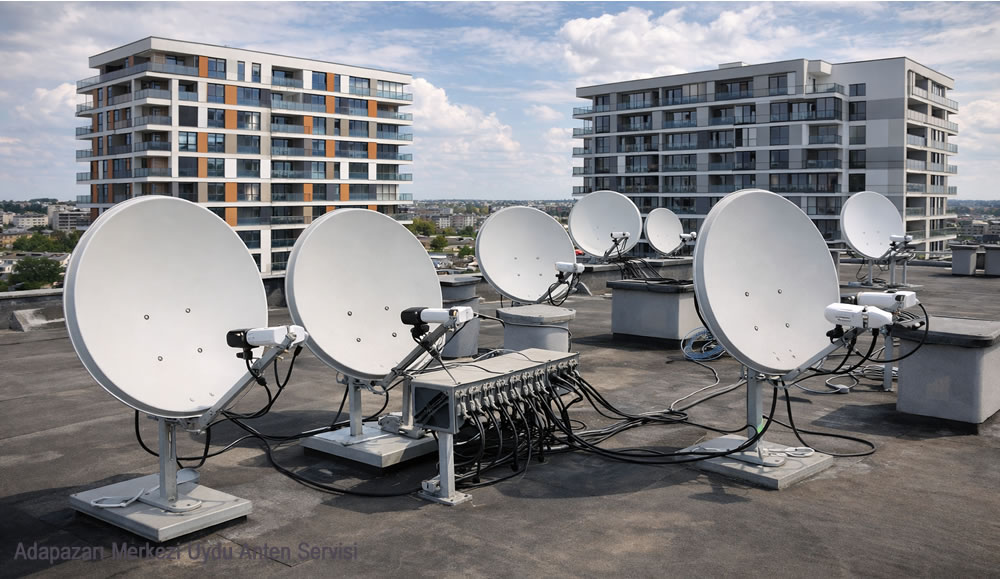 Adapazarı Merkezi Uydu Anten Servisi Sakarya çanak anten servisi merkezi uydu sistemi kurulumu