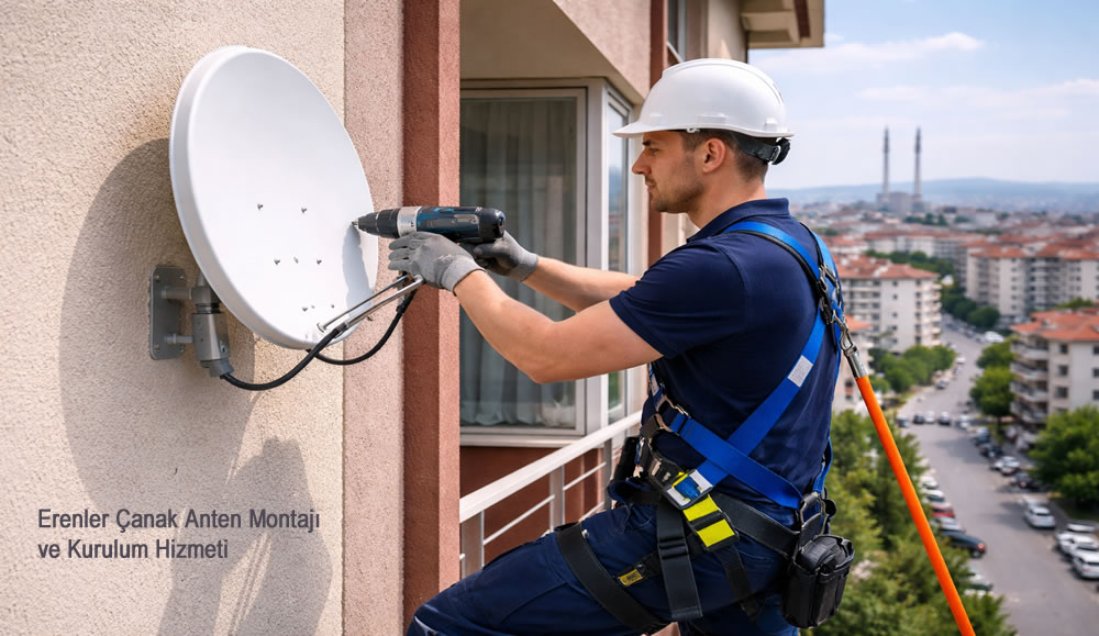 Erenler Çanak Anten Montajı ve Kurulum Hizmeti Erenler çanak anten servisi montaj işlemi yapan uyducu