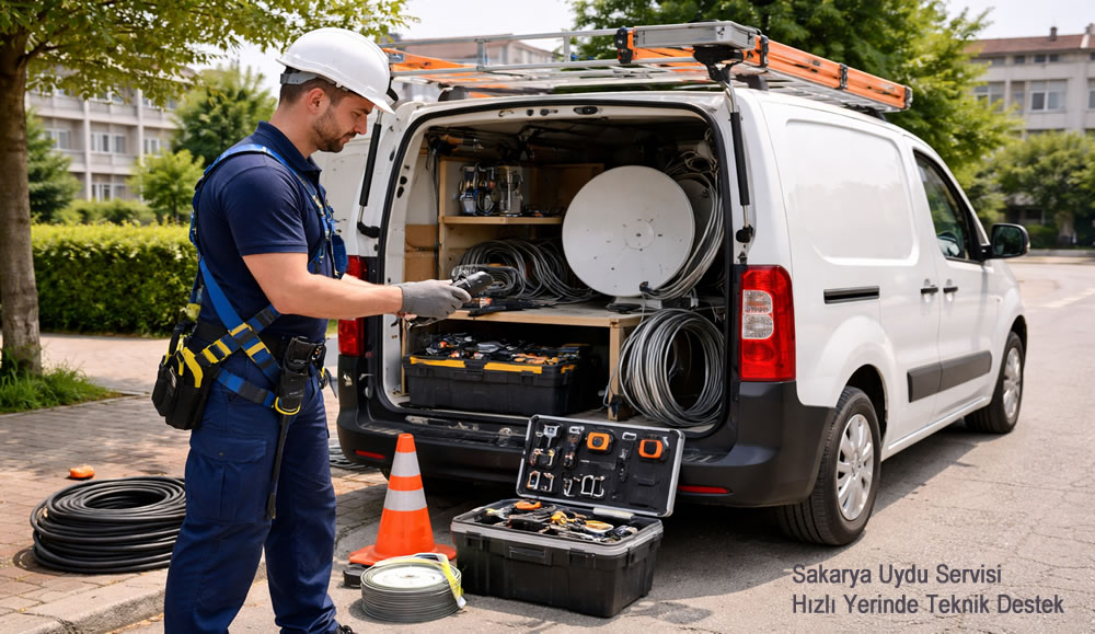 Sakarya Uydu Servisi Hızlı Yerinde Teknik Destek Sakarya uyducu saha servis hizmeti için hazırlık yapıyor